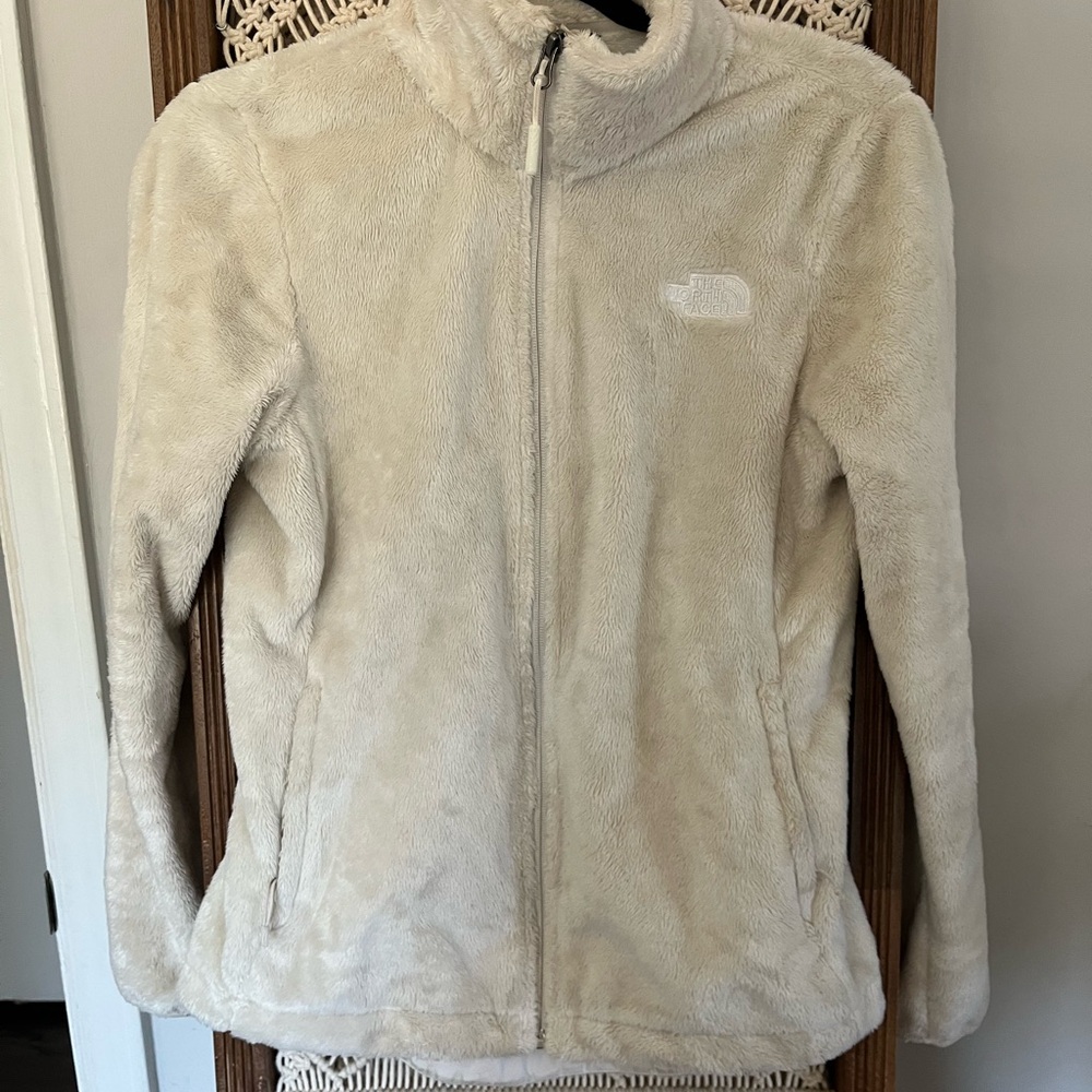 The North Face Women's Beige Teddy Jacket